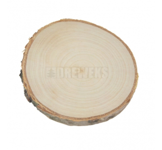 Drevený plát, malý, okrúhly 9-10 cm