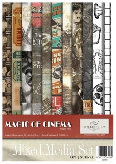Kreatívna sada papierov - Magic of cinema