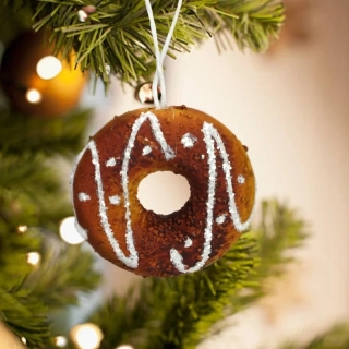 Perníková ozdoba - donut 1ks